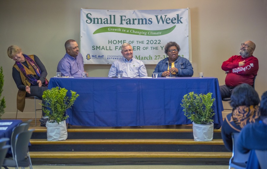 Panel: Climate change putting farmers in the hot seat