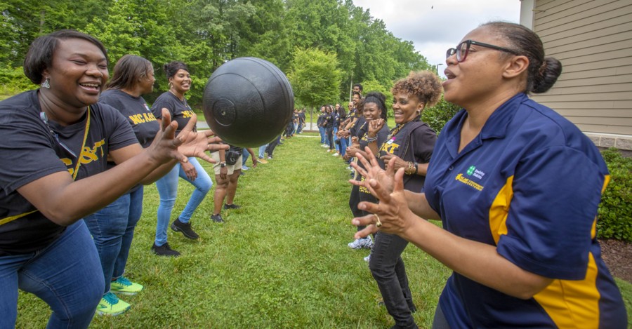 “Bringing the Fun Back to Fitness” at N.C. A&T Wellness Training Day