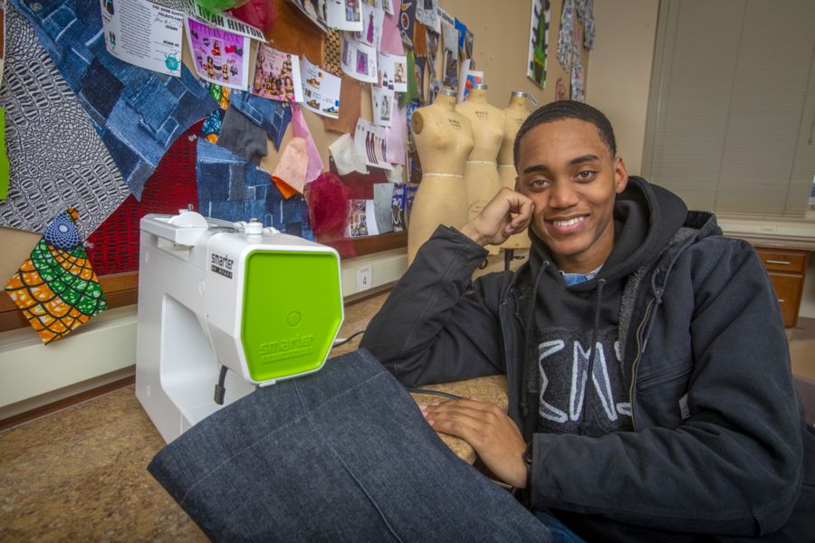 CAES Junior’s Sustainable Styles Draw the Spotlight on Social Media, on Campus